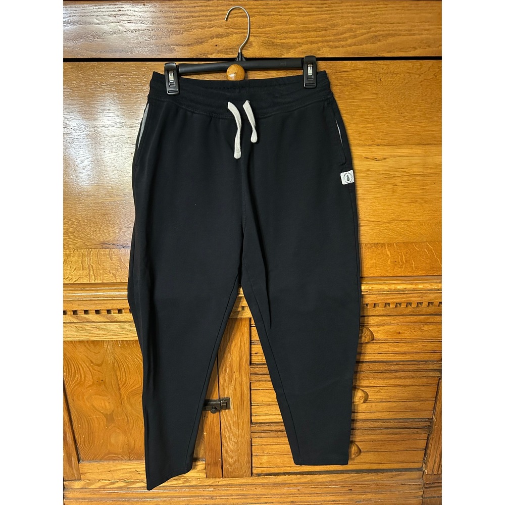 Chubbies Athleisure Streetwear Mens Cozy Black French Terry Joggers Lounge Pants